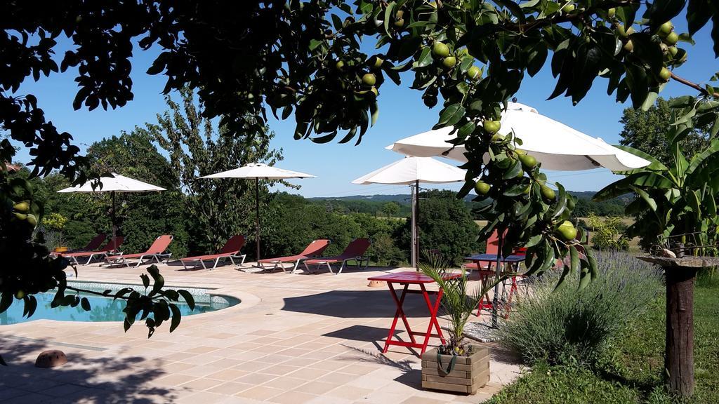Hotel Ferme De Lagrave Coux-et-Bigaroque-Mouzens Esterno foto