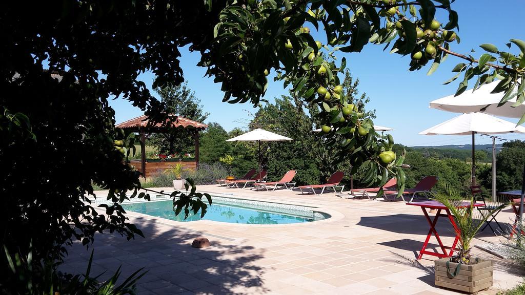 Hotel Ferme De Lagrave Coux-et-Bigaroque-Mouzens Esterno foto