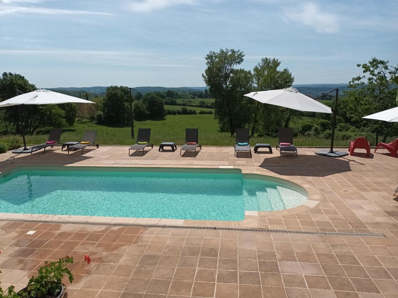Hotel Ferme De Lagrave Coux-et-Bigaroque-Mouzens Esterno foto