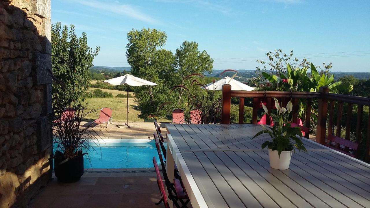 Hotel Ferme De Lagrave Coux-et-Bigaroque-Mouzens Esterno foto